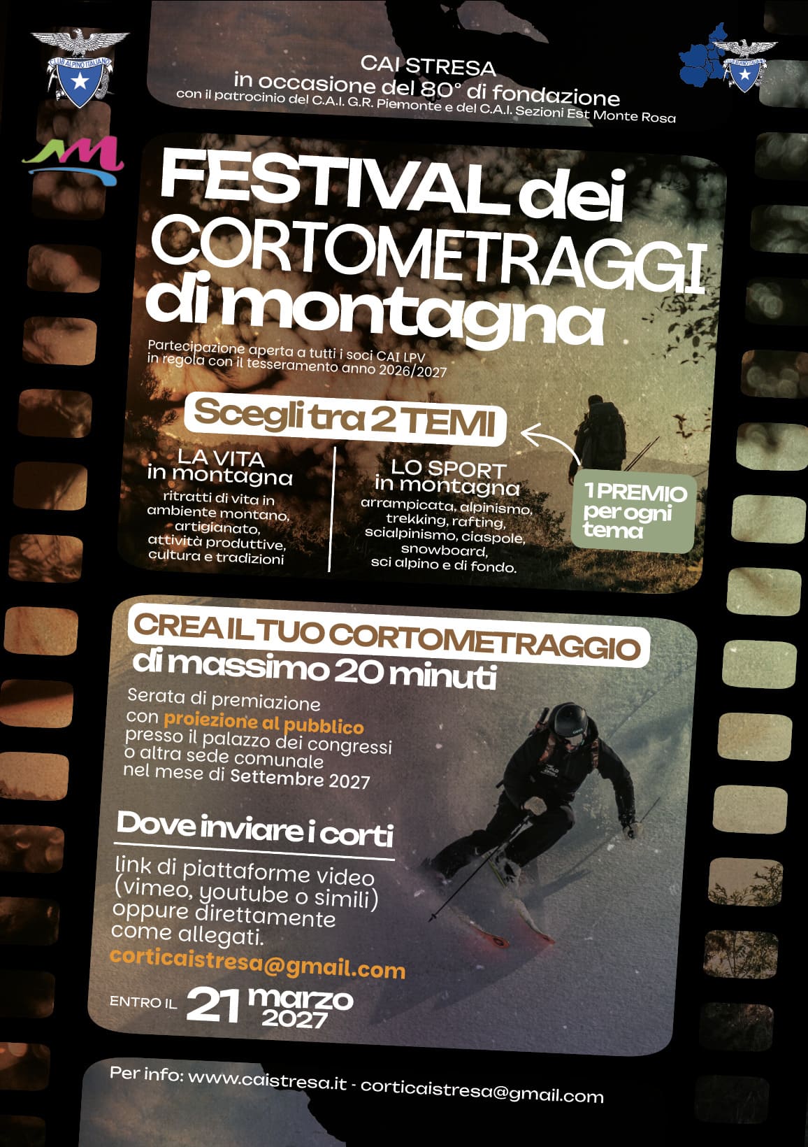 Festival dei cortometraggi di montagna CAI Stresa